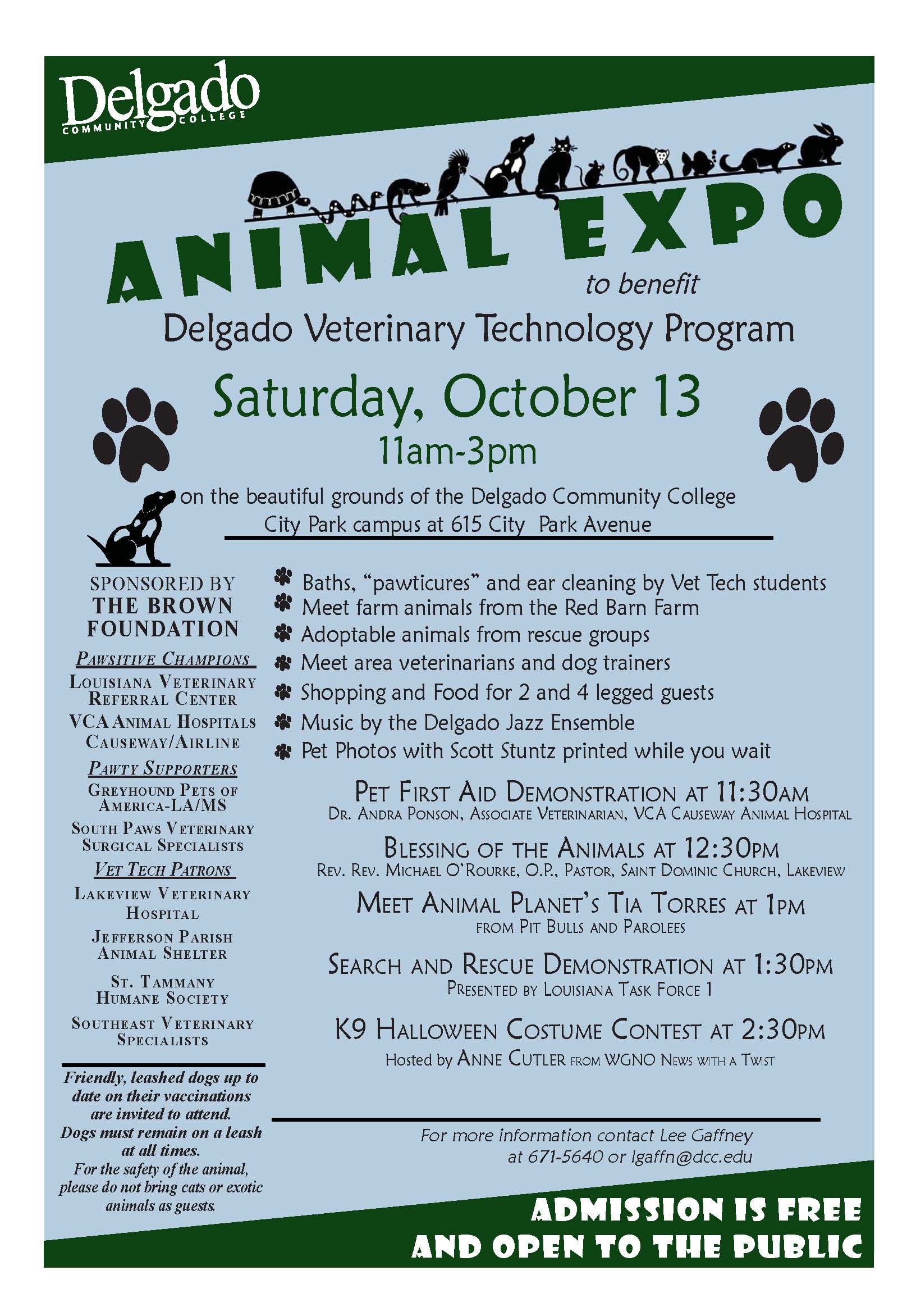 Animal Expo Flyer Villalobos Rescue Center